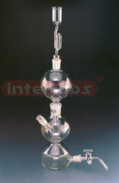 GAS GENERATOR, KIPP'S, BOROSILICATE GLASS